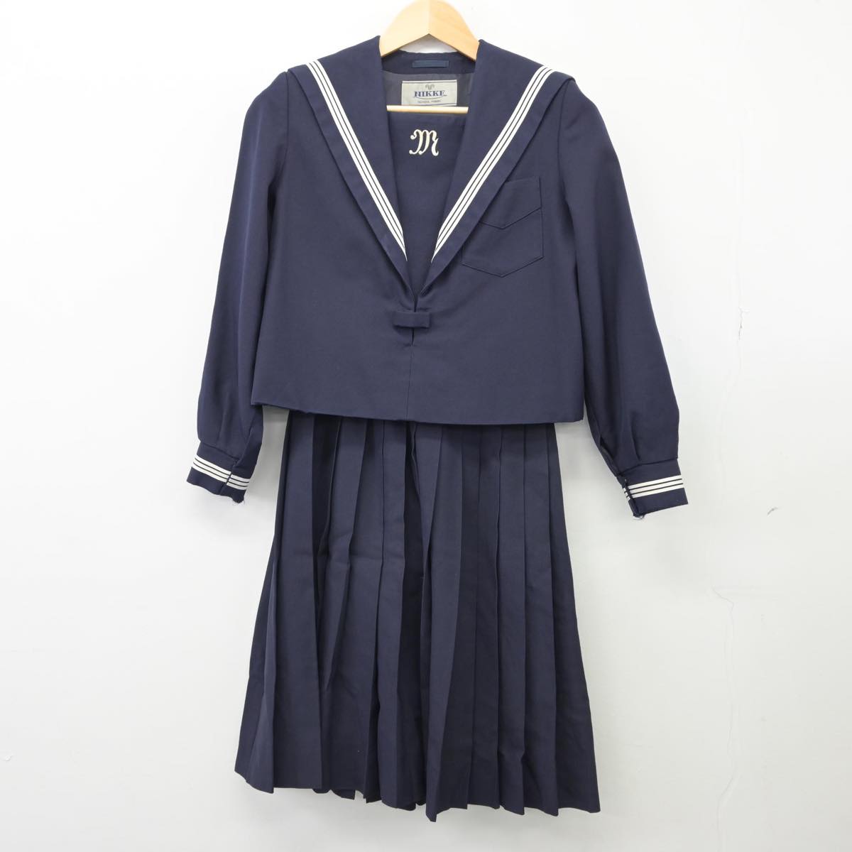 中古制服】兵庫県 姫路南高等学校 女子制服 2点（セーラー服・スカート）sf026176【リサイクル学生服】 | 中古制服通販パレイド