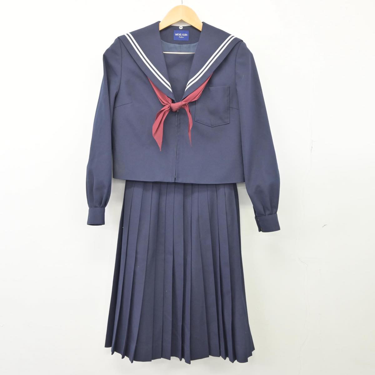 中古制服】愛知県 上郷中学校 女子制服 3点(セーラー服 中古制服】愛知県 上郷中学校 女子制服 3点(セーラー服