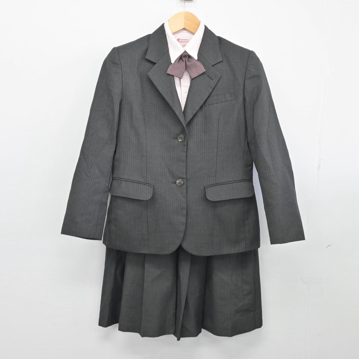 中古制服】佐賀県 牛津高等学校 女子制服 6点（ブレザー・ベスト・シャツ・スカート）sf026445【リサイクル学生服】 | 中古制服通販パレイド