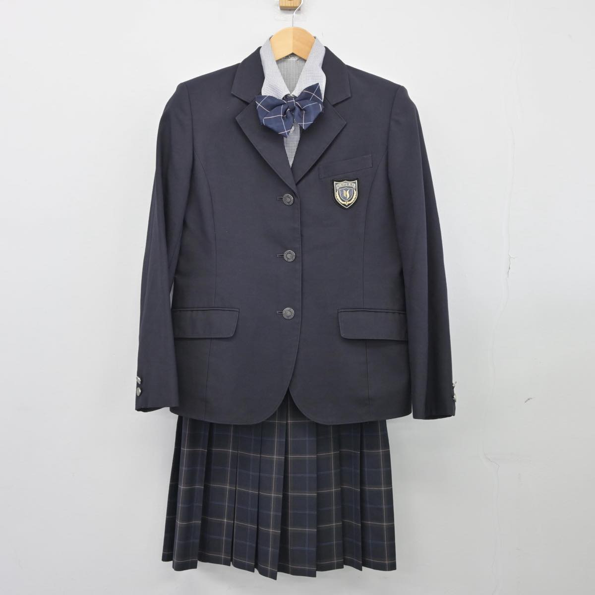 中古制服】神奈川県 横浜清風高等学校 女子制服 4点（ブレザー・シャツ・スカート）sf026586【リサイクル学生服】 | 中古制服通販パレイド