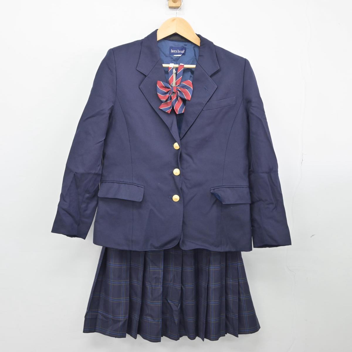 中古制服】北海道 札幌東商業高等学校 女子制服 6点（ブレザー・ニットベスト・スカート）sf026602【リサイクル学生服】 | 中古制服通販パレイド