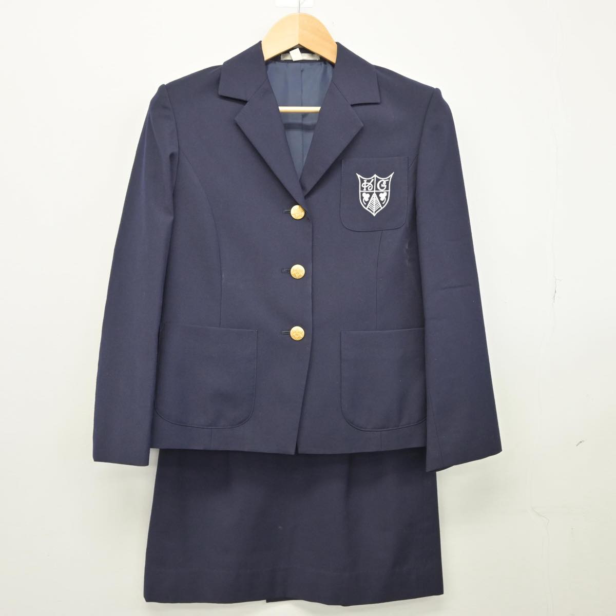 中古制服】兵庫県 甲南女子大学 女子制服 2点（ブレザー・スカート）sf026645【リサイクル学生服】 | 中古制服通販パレイド