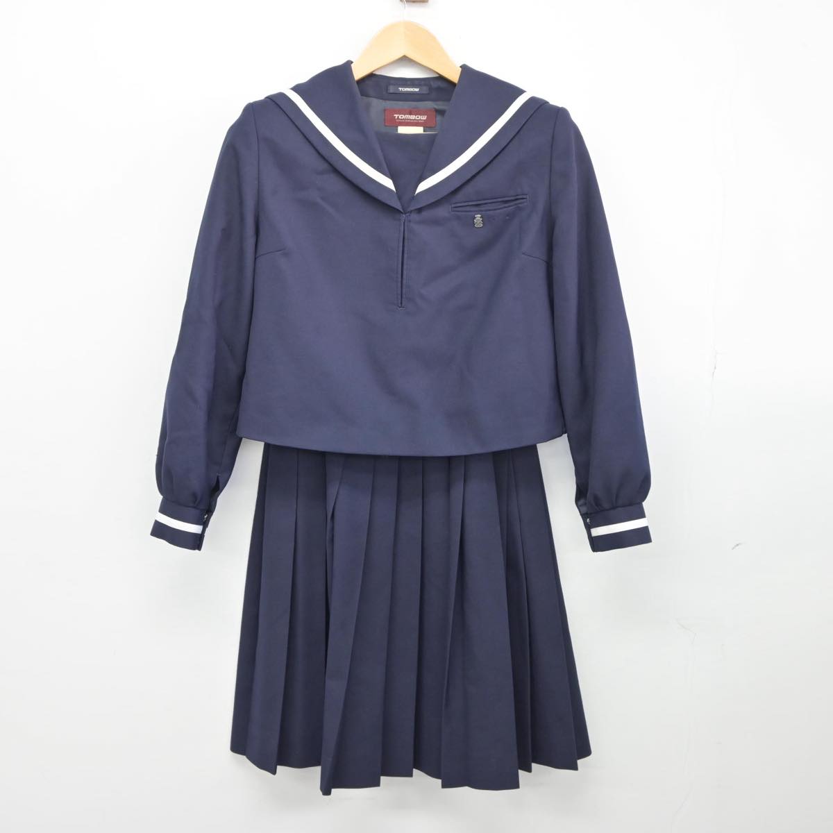 中古制服】秋田県 秋田工業高等学校 女子制服 2点（セーラー服・スカート）sf026685【リサイクル学生服】 | 中古制服通販パレイド