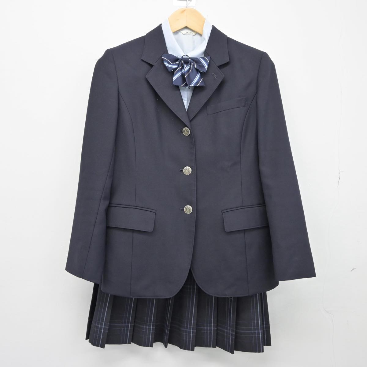 中古制服】東京都 久留米西高等学校 女子制服 5点（ブレザー・シャツ・スカート）sf026808【リサイクル学生服】 | 中古制服通販パレイド