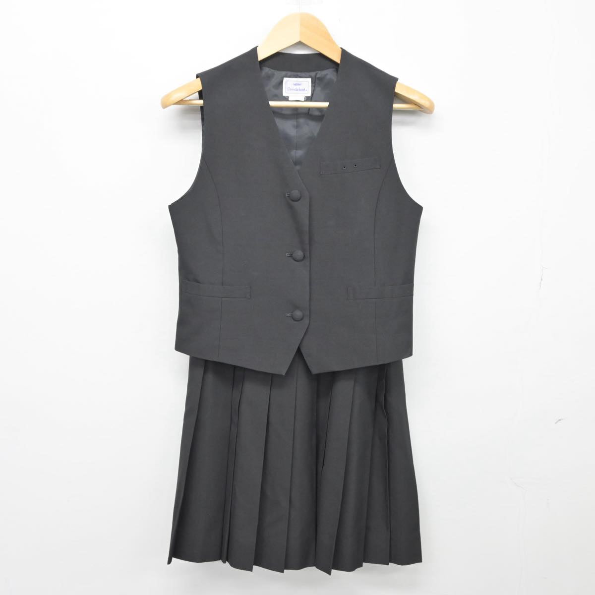 中古制服】千葉県 京葉高等学校 女子制服 2点（ベスト・スカート）sf027022【リサイクル学生服】 | 中古制服通販パレイド