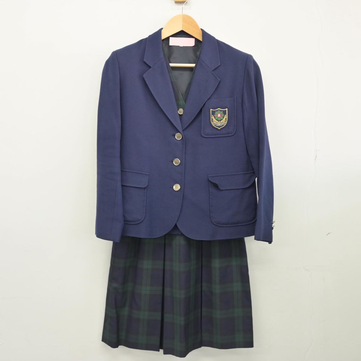 中古制服】熊本県 東稜高等学校 女子制服 4点(ブレザー・ベスト 中古制服】熊本県 東稜高等学校 女子制服 4点(ブレザー・ベスト