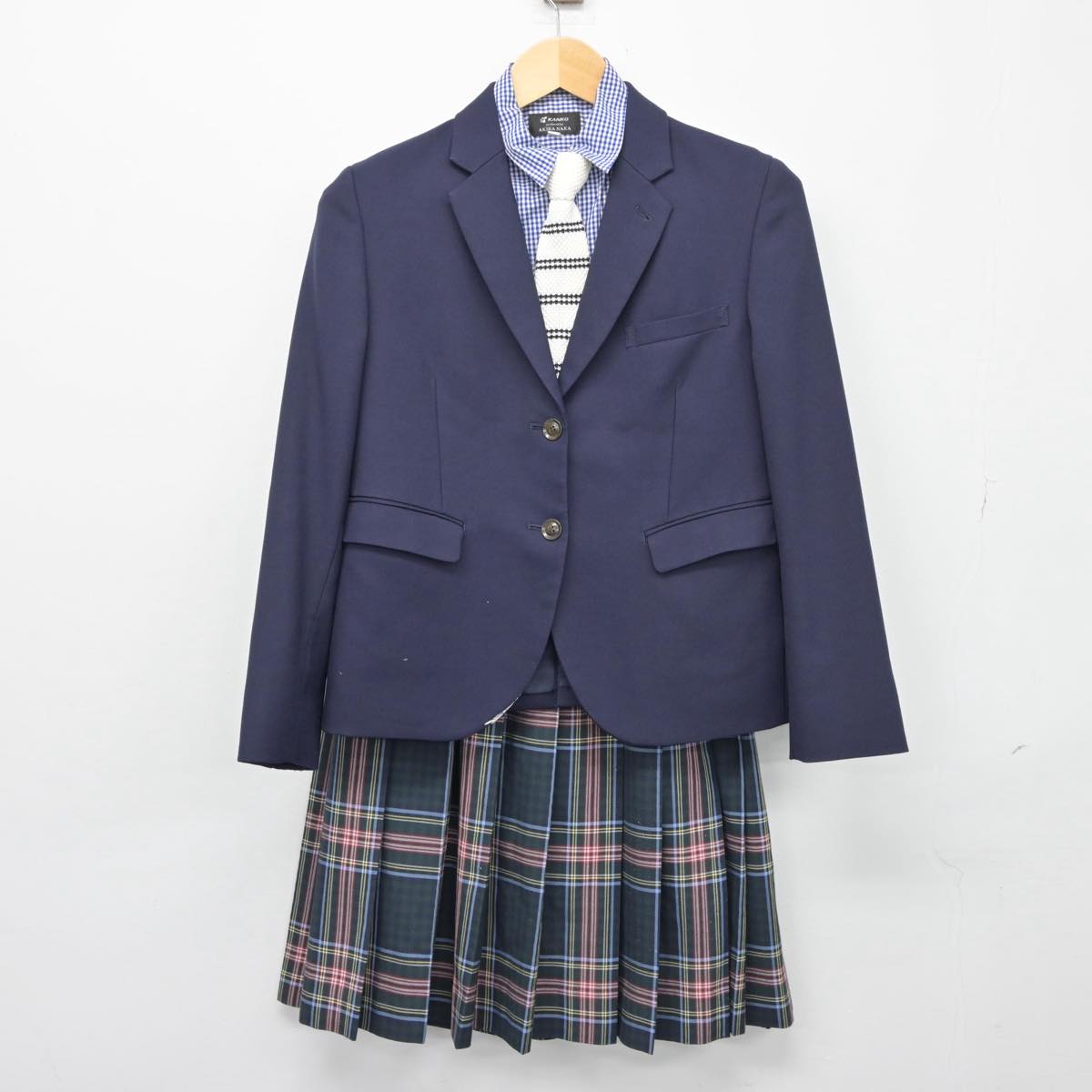 中古制服】岐阜県 関商工高等学校 女子制服 4点（ブレザー・シャツ・スカート）sf027440【リサイクル学生服】 | 中古制服通販パレイド