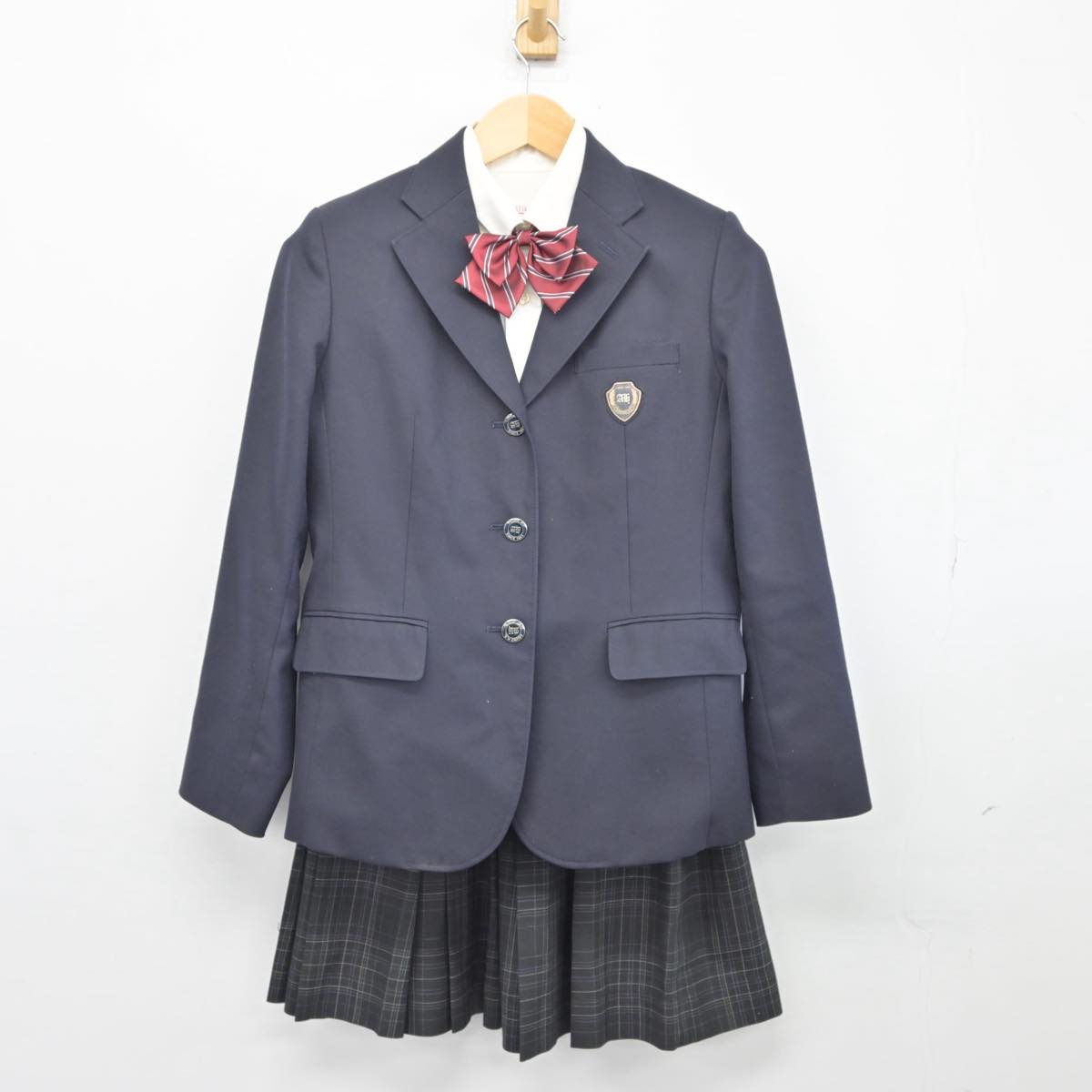 中古制服】大阪府 阿武野高等学校 女子制服 4点（ブレザー・シャツ・スカート）sf027451【リサイクル学生服】 | 中古制服通販パレイド