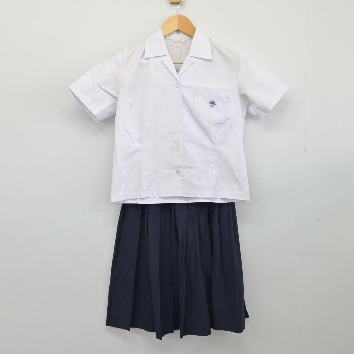 中古制服】石川県 野田中学校/旧モデル 女子制服 2点（シャツ・スカート）sf027493【リサイクル学生服】 | 中古制服通販パレイド