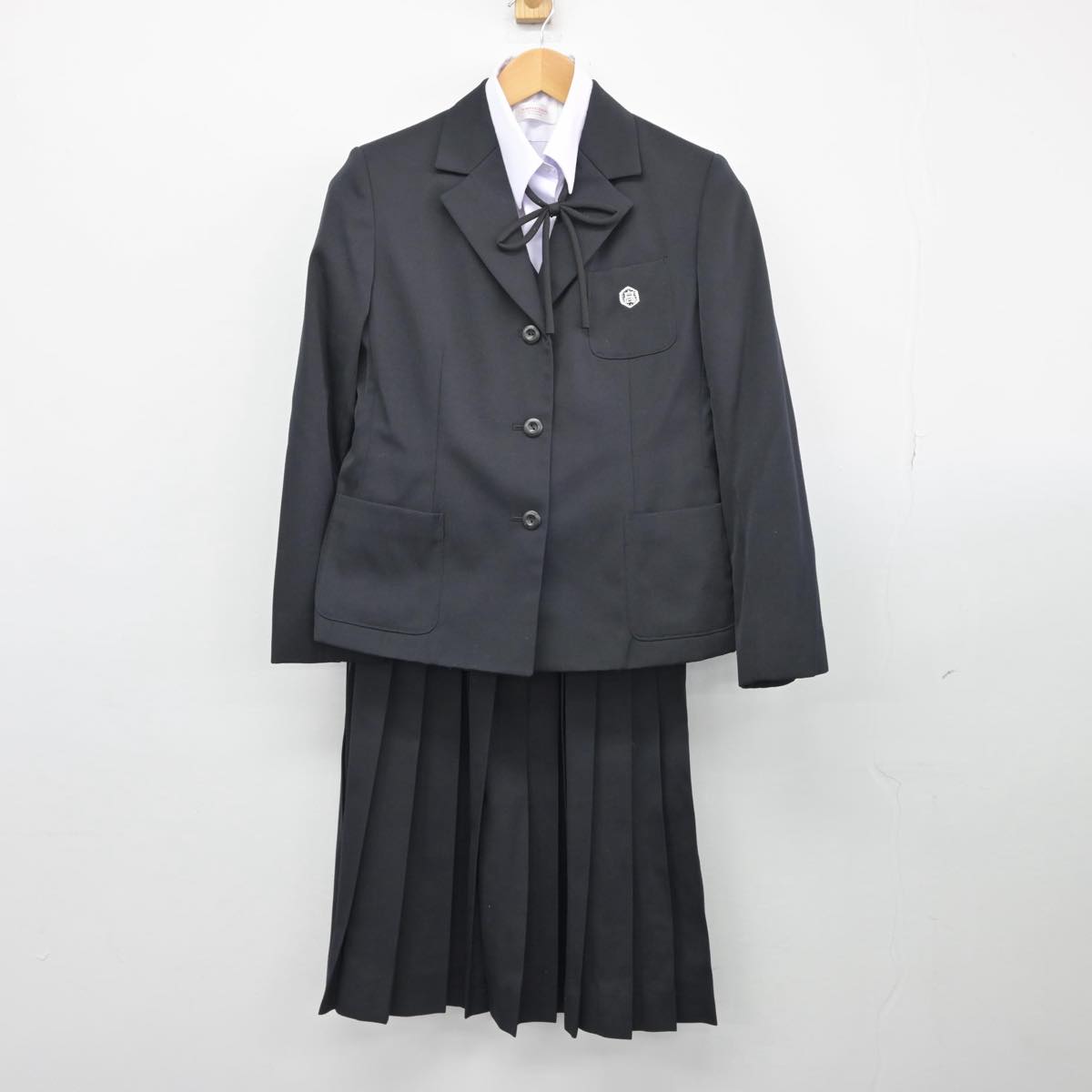 中古制服】高知県 追手前高等学校 女子制服 5点（ブレザー・ベスト・シャツ・スカート）sf027584【リサイクル学生服】 | 中古制服通販パレイド