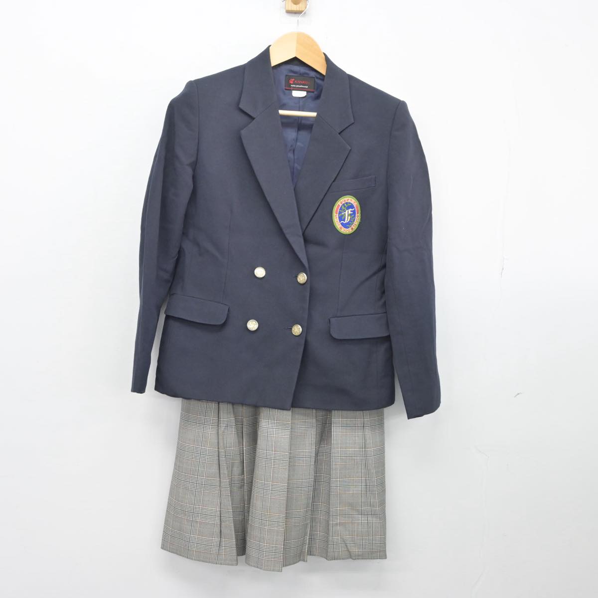 中古制服】東京都 葛飾区立双葉中学校 女子制服 2点（ブレザー・スカート）sf027678【リサイクル学生服】 | 中古制服通販パレイド