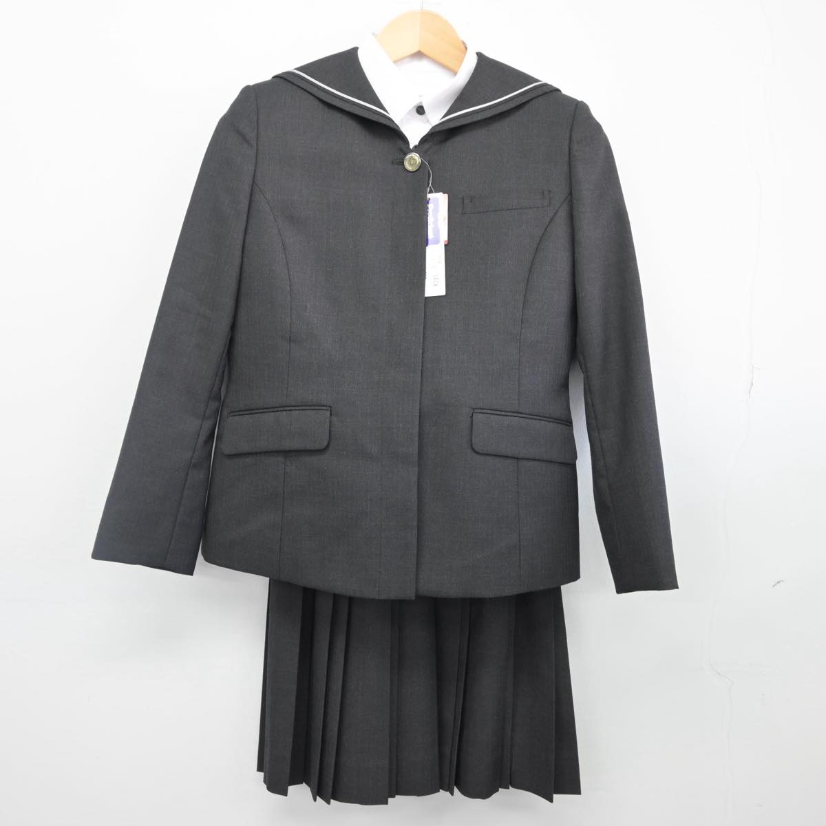 中古制服】埼玉県 越初雁高等学校 女子制服 4点（セーラー服