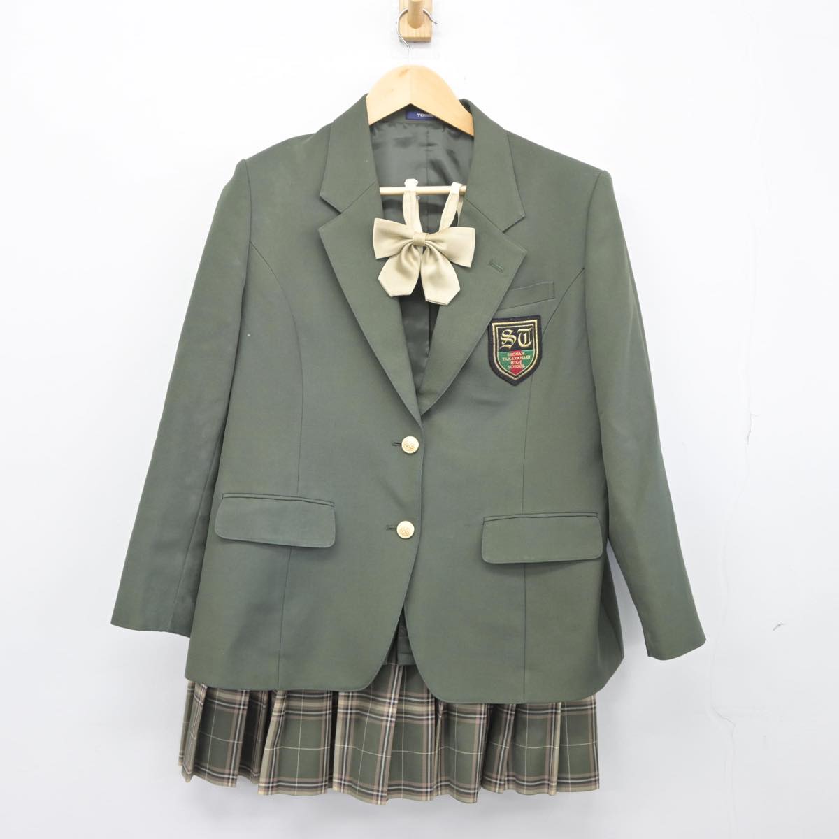 中古制服】千葉県 沼南高柳高等学校 女子制服 3点（ブレザー・スカート）sf027948【リサイクル学生服】 | 中古制服通販パレイド