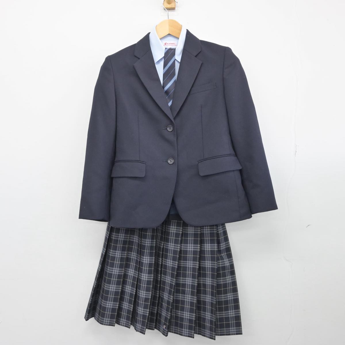 中古制服】京都府 洛水高等学校 女子制服 6点（ブレザー・シャツ・スカート）sf028020【リサイクル学生服】 | 中古制服通販パレイド