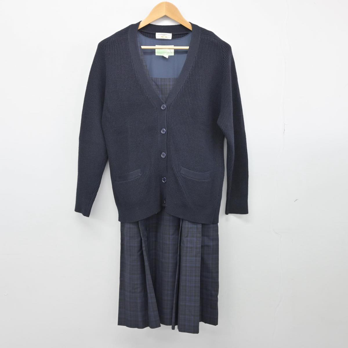 中古制服】福岡県 福岡市立三宅中学校 女子制服 2点（ニット・ジャンパースカート）sf028112【リサイクル学生服】 | 中古制服通販パレイド