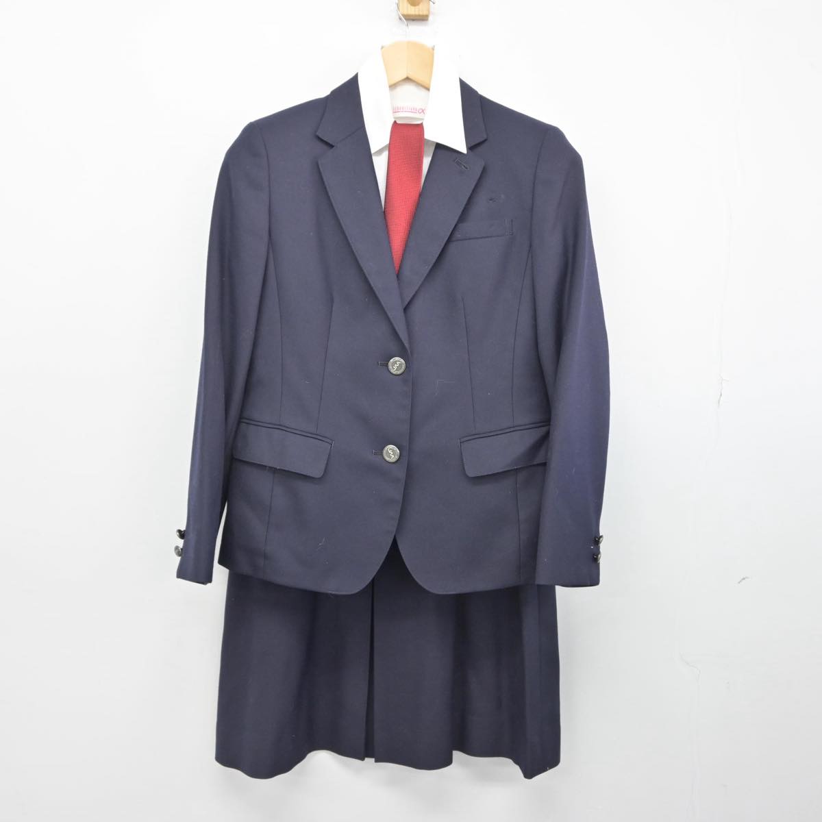 中古制服】石川県 日本航空高等学校 女子制服 5点（ブレザー・ベスト・シャツ・スカート）sf028760【リサイクル学生服】 | 中古制服通販パレイド