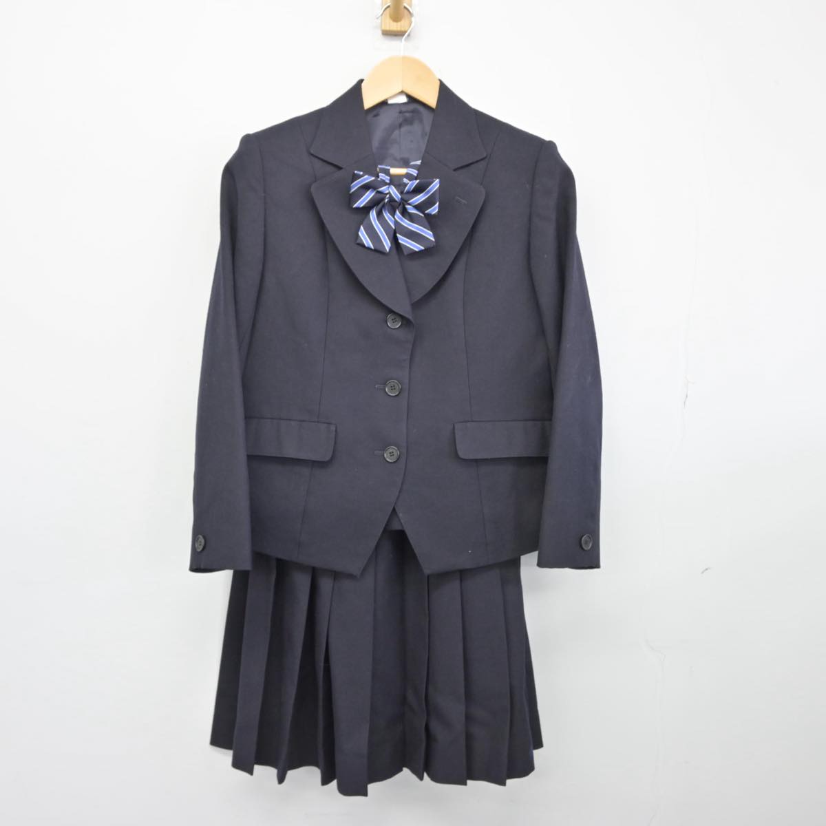 中古制服】岐阜県 本巣松陽高等学校 女子制服 3点（ブレザー・スカート
