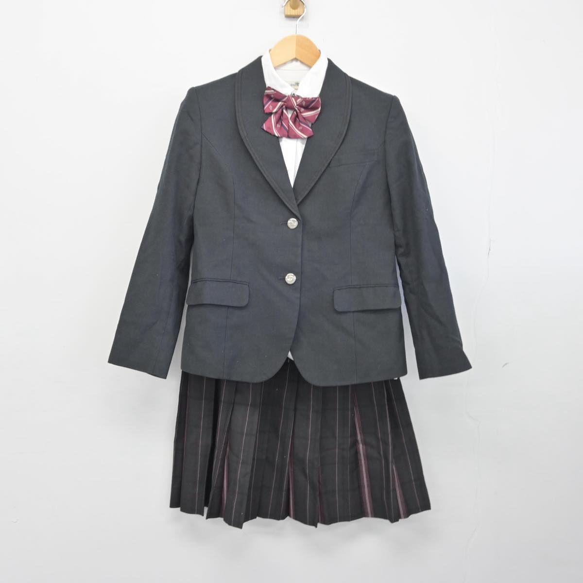 中古制服】宮崎県 妻高等学校 女子制服 5点（ブレザー・シャツ・スカート）sf028849【リサイクル学生服】 | 中古制服通販パレイド