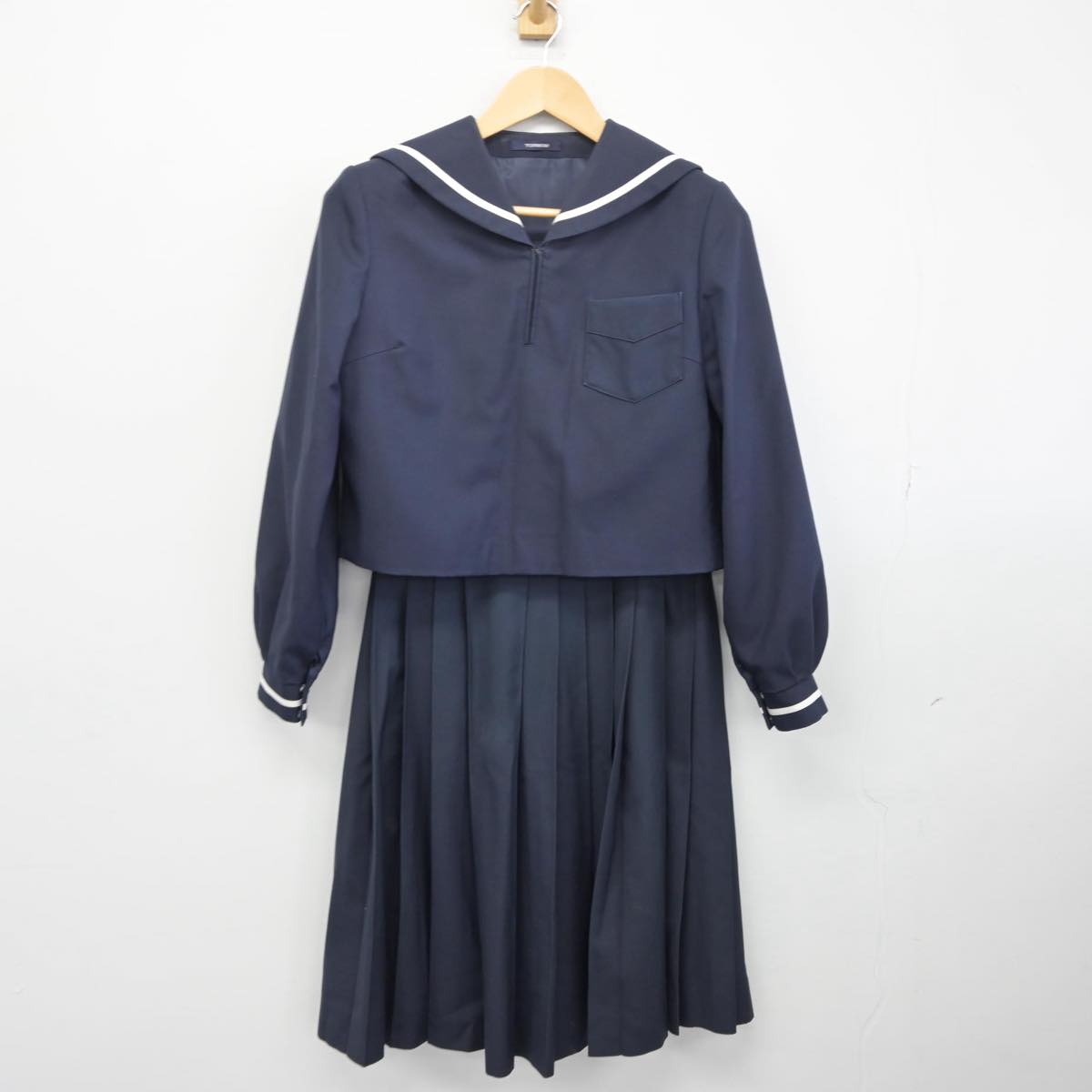 中古制服】北海道 北星学園女子高等学校 女子制服 3点（セーラー服・スカート）sf028875【リサイクル学生服】 | 中古制服通販パレイド