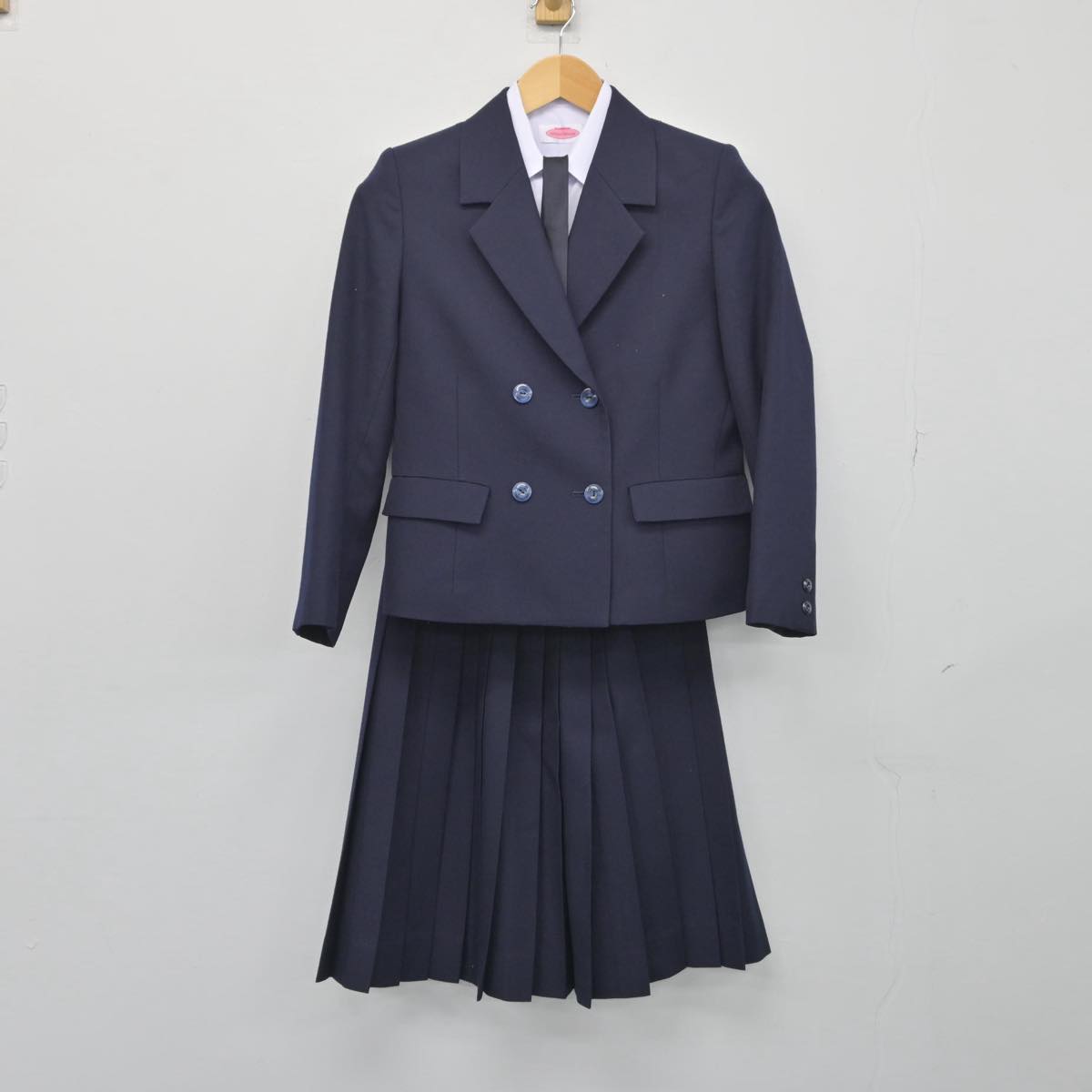 中古】鳥取県 鳥取西高等学校 女子制服 5点（ブレザー・シャツ