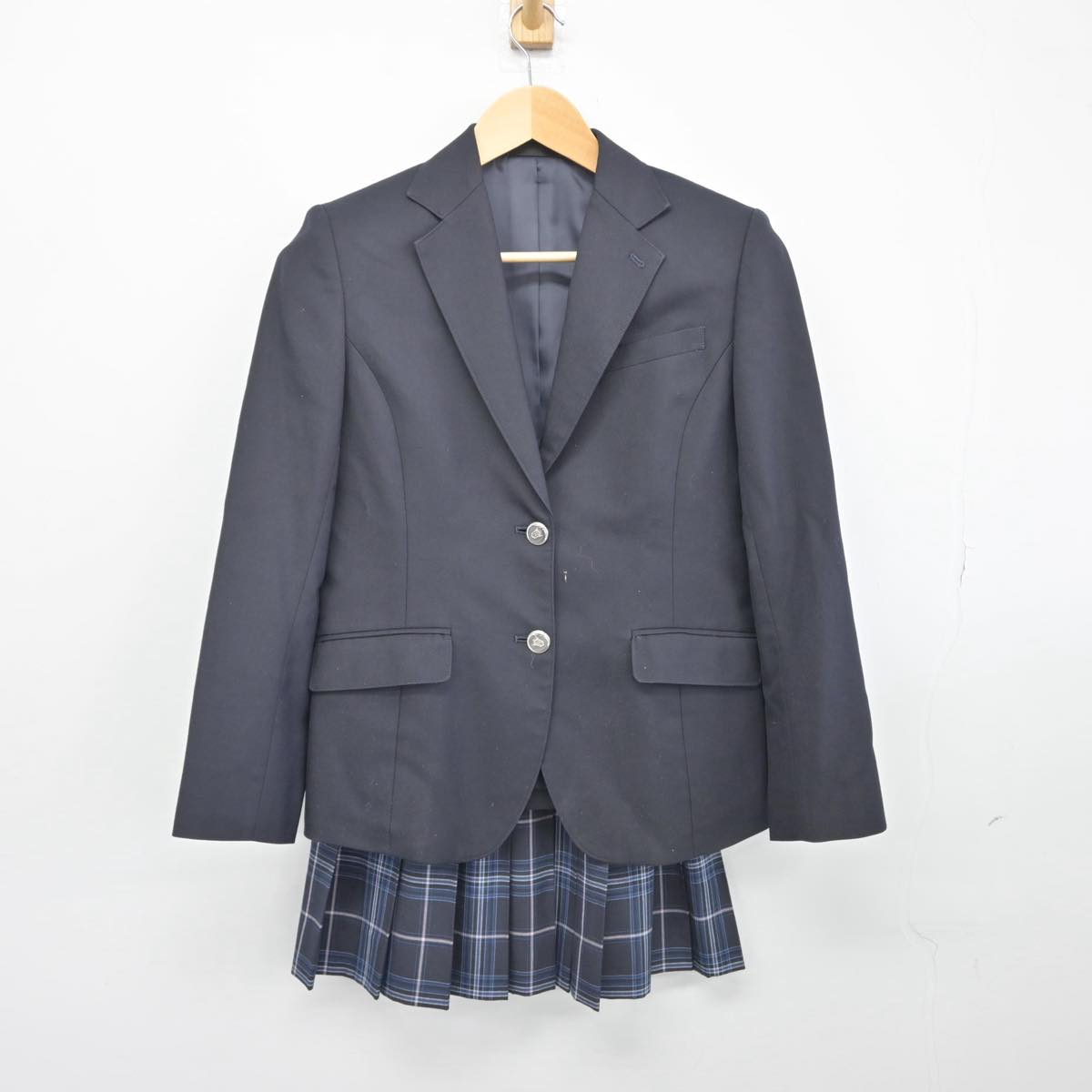 中古】神奈川県 法政大学第二中学校 女子制服 2点（ブレザー