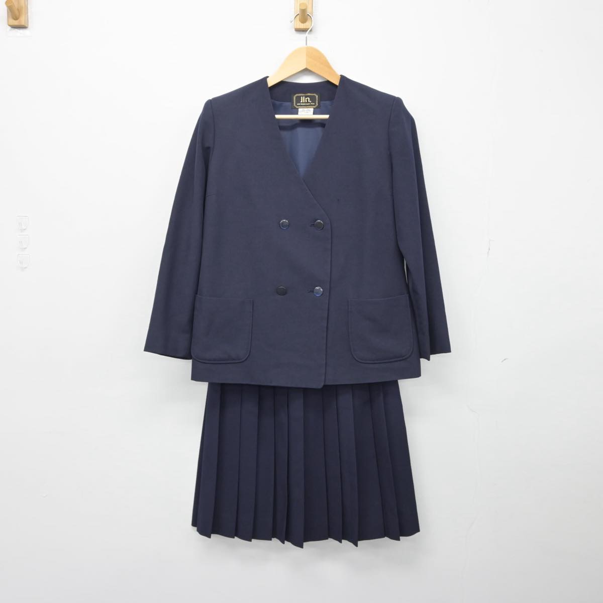 中古】埼玉県 岡部中学校 女子制服 3点（ブレザー・ベスト