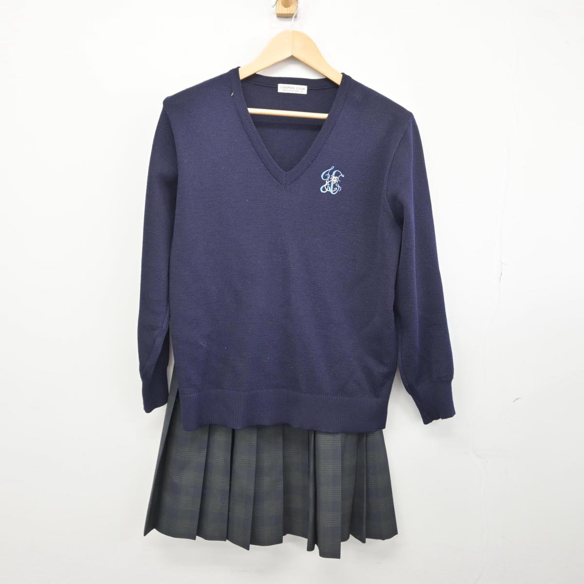 中古】福岡県 星琳高等学校 女子制服 1点 (コート) sf053671