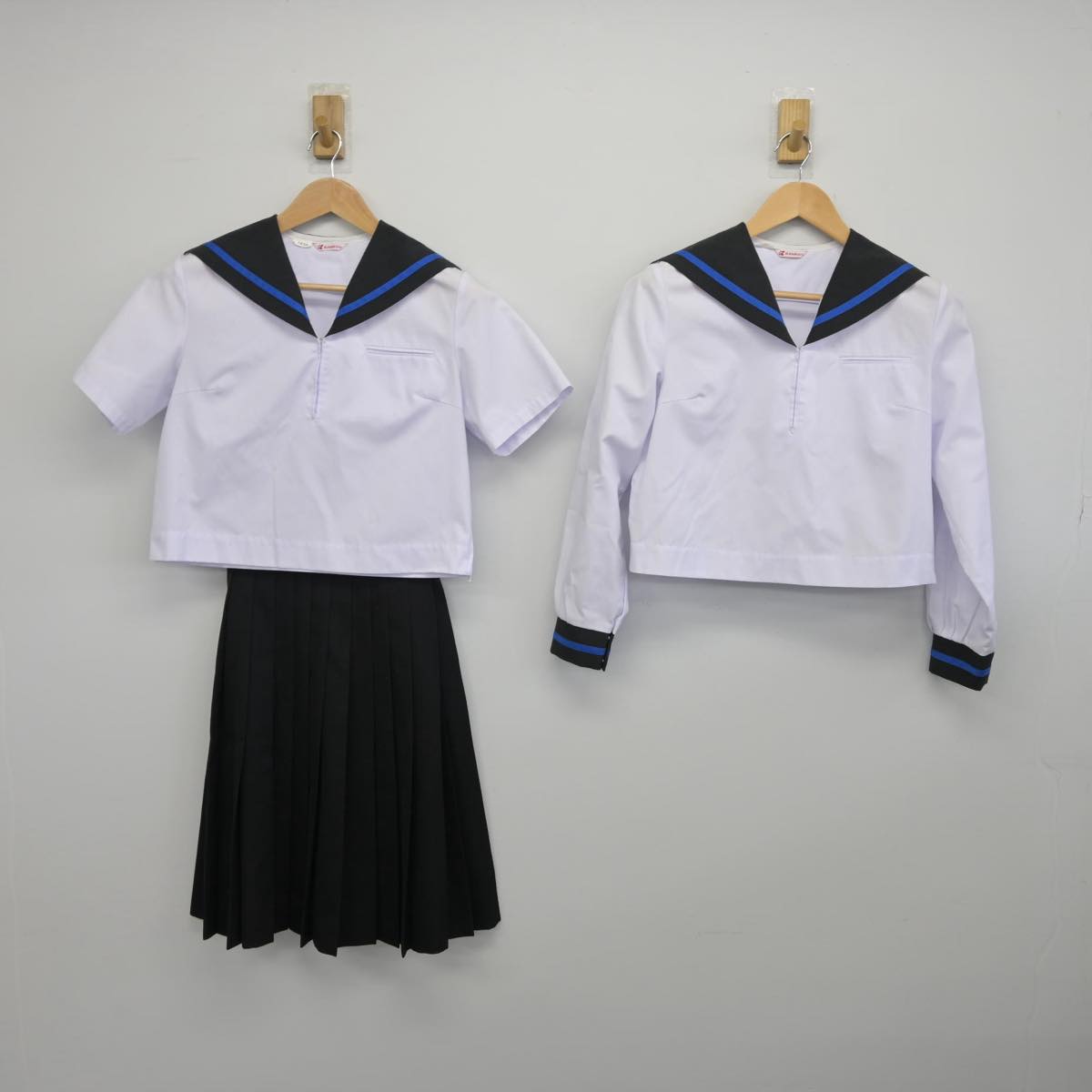 中古】青森県 弘前市立第五中学校 女子制服 3点（セーラー服・スカート）sf030503 | 中古制服通販パレイド