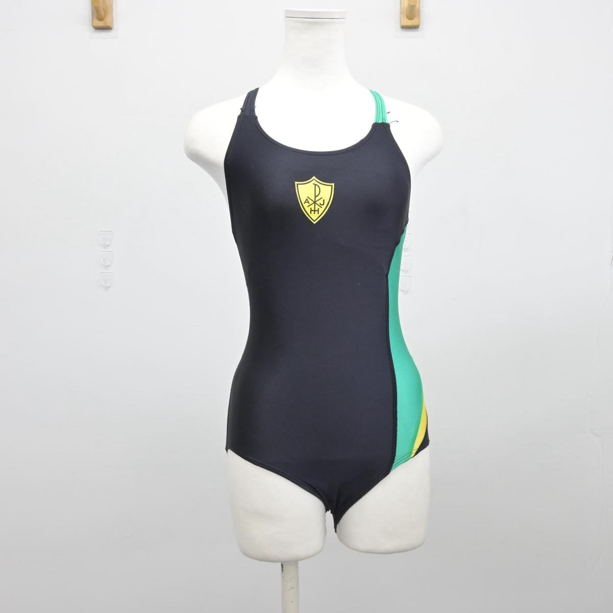 中古】東京都 青山学院中等部 女子制服 1点（エプロン / サロン