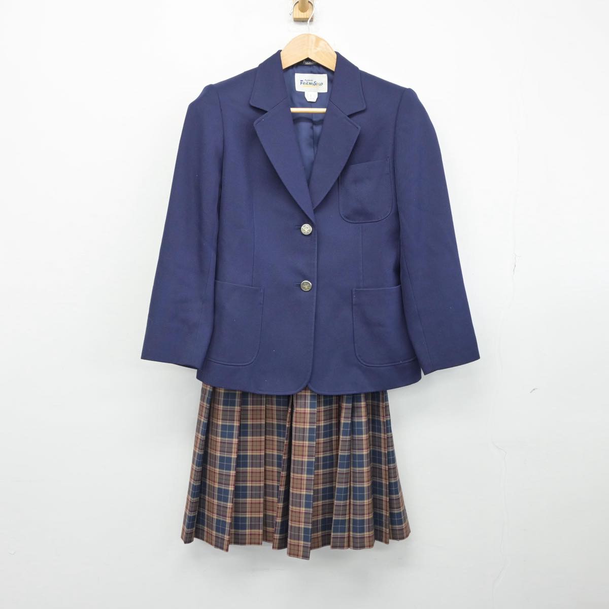 【中古】千葉県 長柄中学校 女子制服 2点（ブレザー・スカート）sf030871