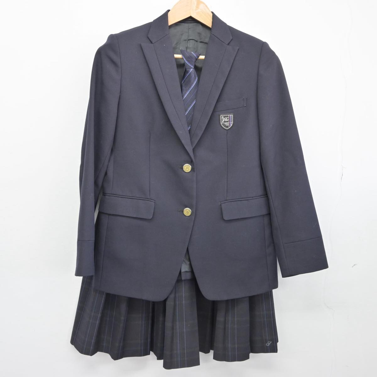 【中古】東京都 私立昭和第一学園高等学校 女子制服 4点（ブレザー・スカート・ズボン）sf031020