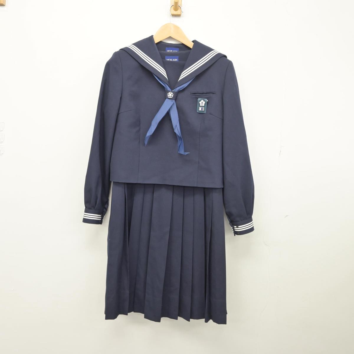 中古】東京都 桜道中学校 女子制服 4点（セーラー服・ジャンパースカート）sf031302 | 中古制服通販パレイド