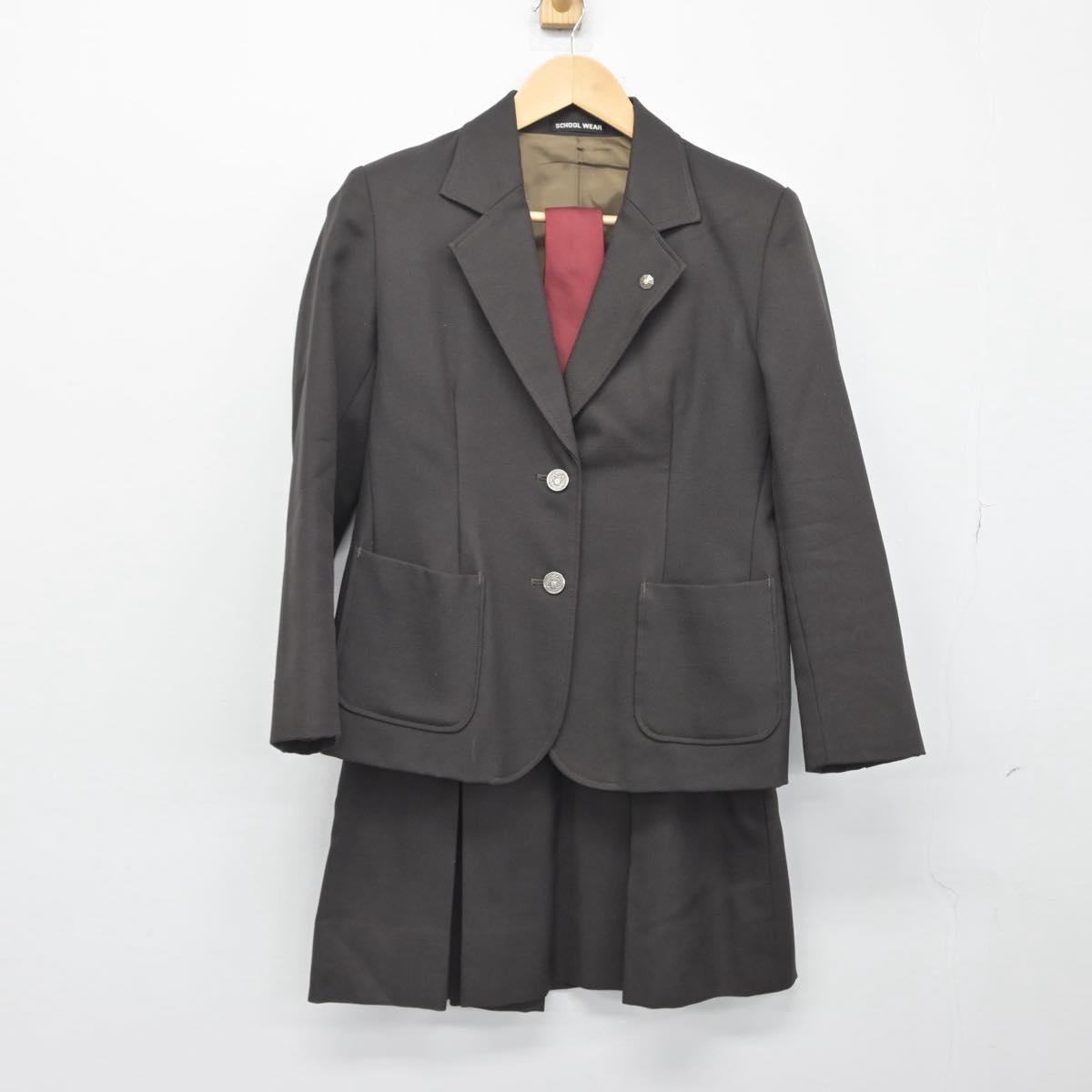 中古】大阪府 四天王寺中学校・高等学校 女子制服 1点（コート
