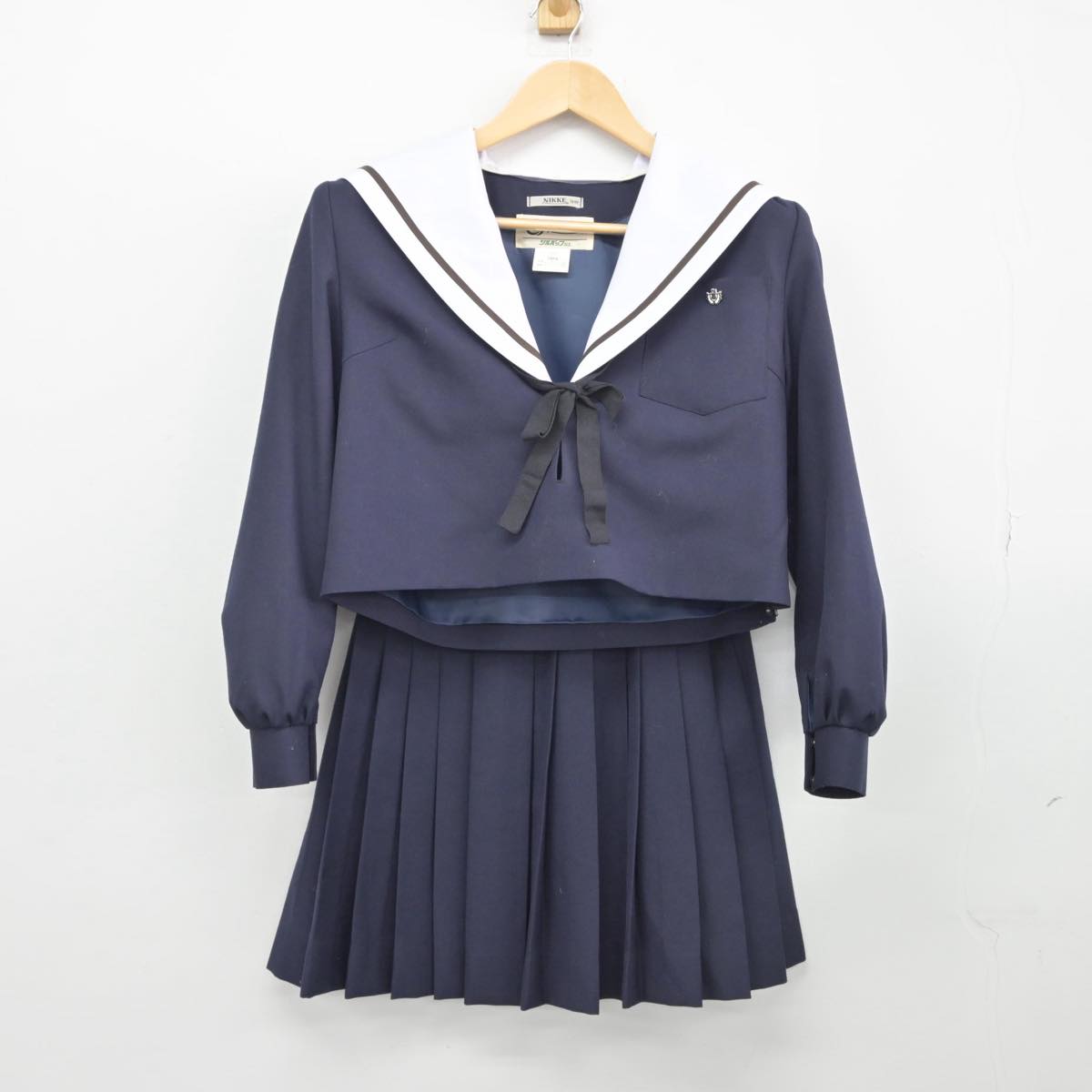 中古】愛知県 旭丘高等学校 女子制服 3点（セーラー服・スカート）sf031757 | 中古制服通販パレイド