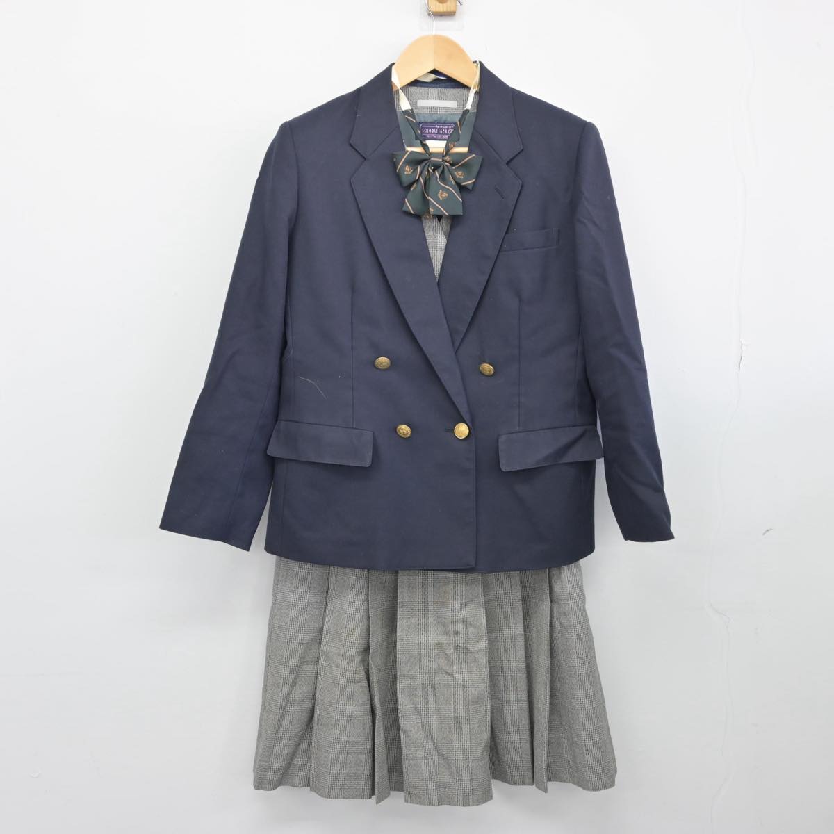 中古】北海道 北海道芽室高等学校 女子制服 4点（ブレザー・ベスト・スカート）sf031852 | 中古制服通販パレイド