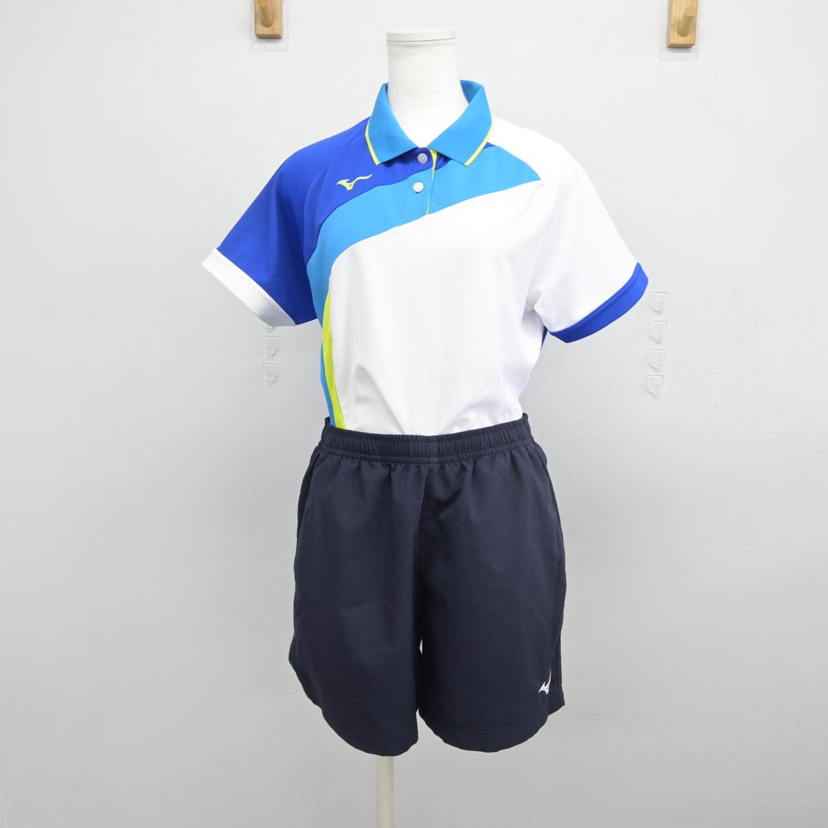 中古】福岡県 福岡市立元岡中学校テニス部 女子制服 2点（部活