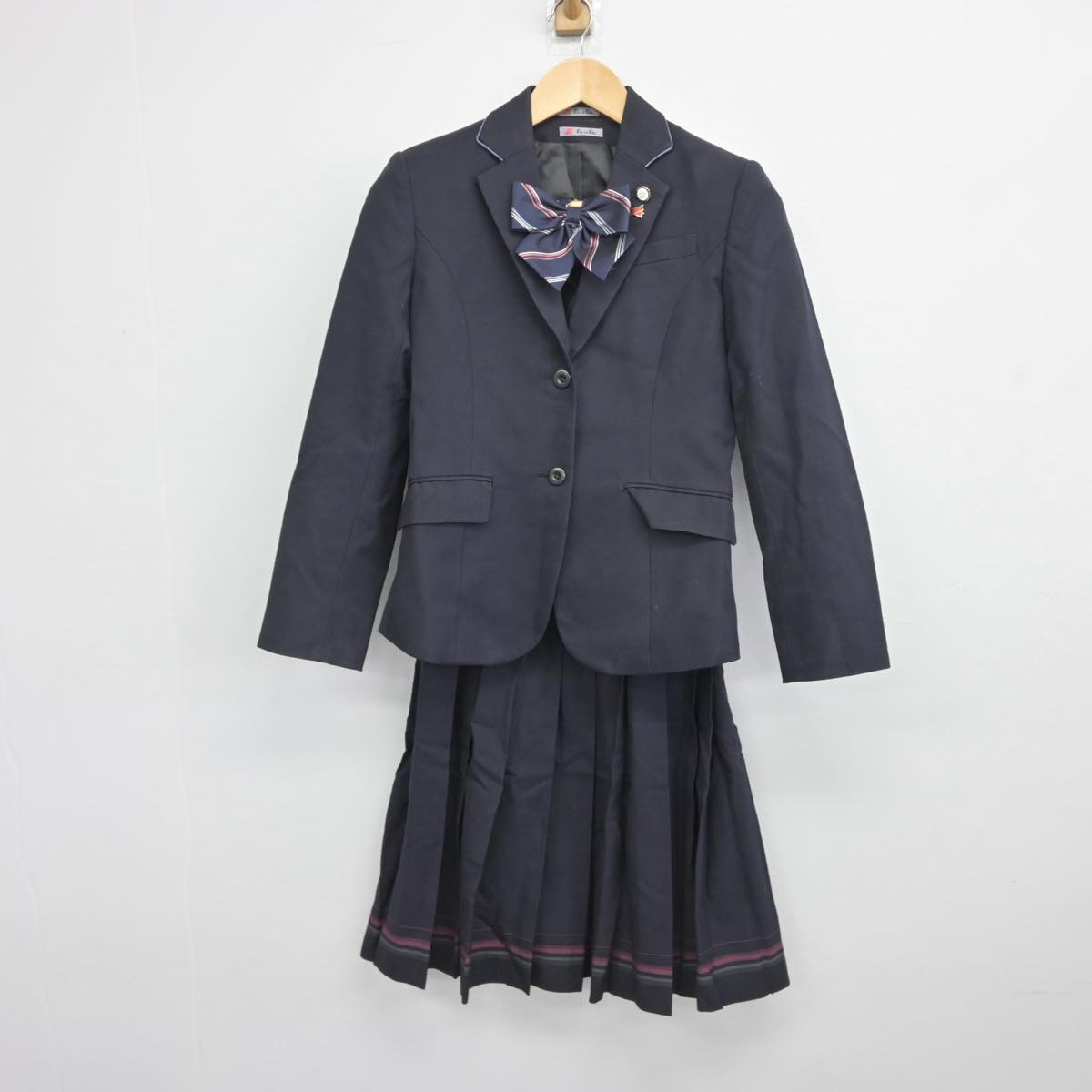 中古】東京都 文華女子高等学校 女子制服 4点（ブレザー・ベスト・スカート）sf032368 | 中古制服通販パレイド