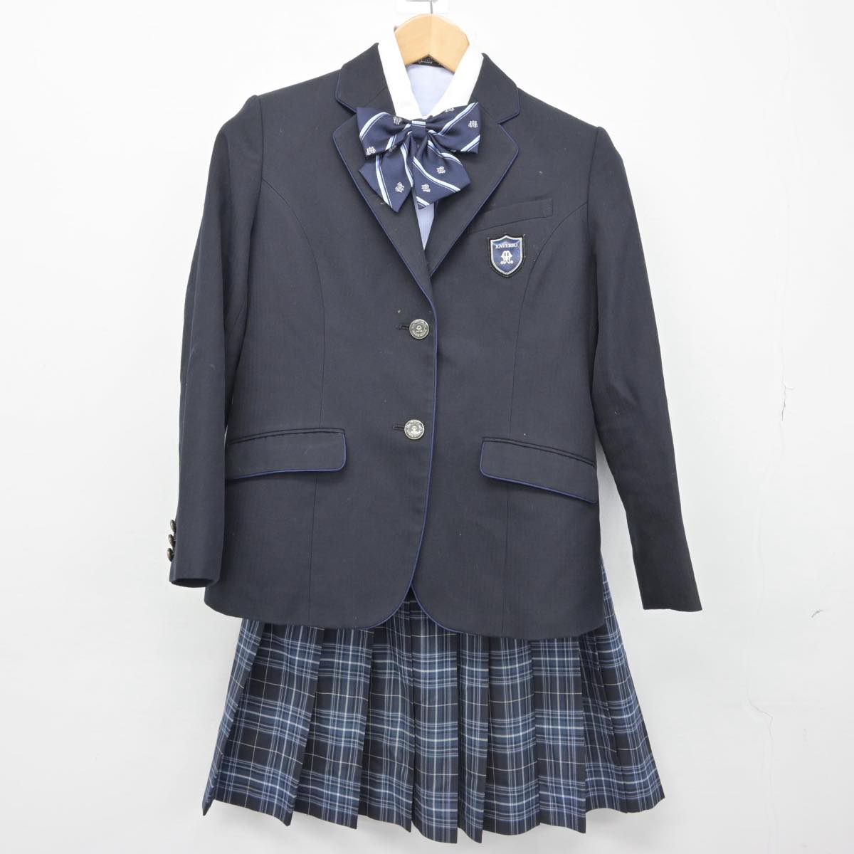 中古】福島県 会津若松ザベリオ学園高等学校 女子制服 4点（ブレザー・シャツ・スカート）sf032465 | 中古制服通販パレイド