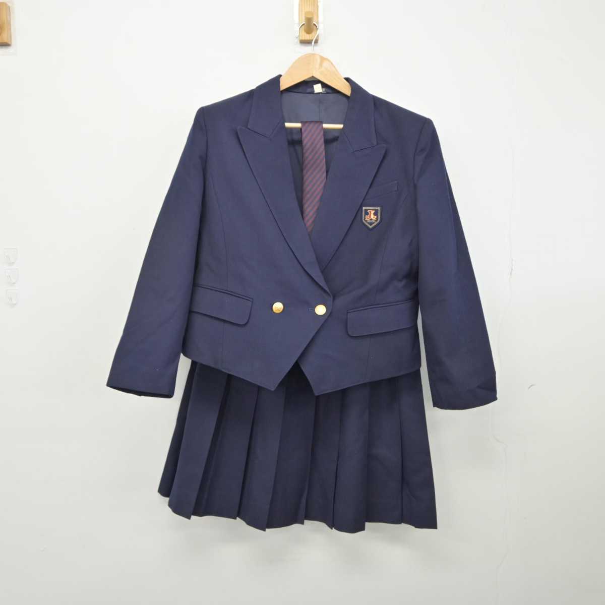 中古】愛知県 星城高等学校 女子制服 6点（ブレザー・ベスト・スカート