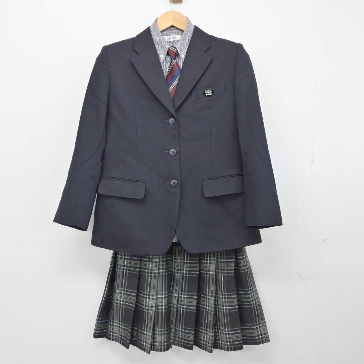 中古】大分県 大分西高等学校 女子制服 4点（ブレザー・シャツ・スカート）sf032825 | 中古制服通販パレイド