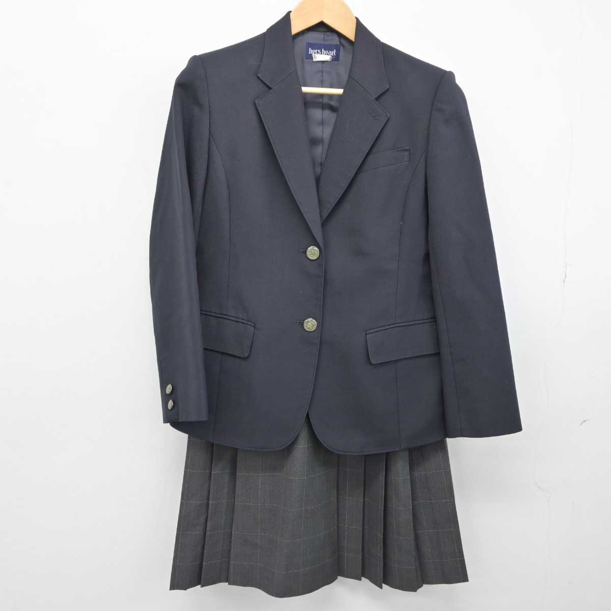 中古】奈良県 香芝高等学校 女子制服 3点（ブレザー・ニット・スカート）sf032924 | 中古制服通販パレイド