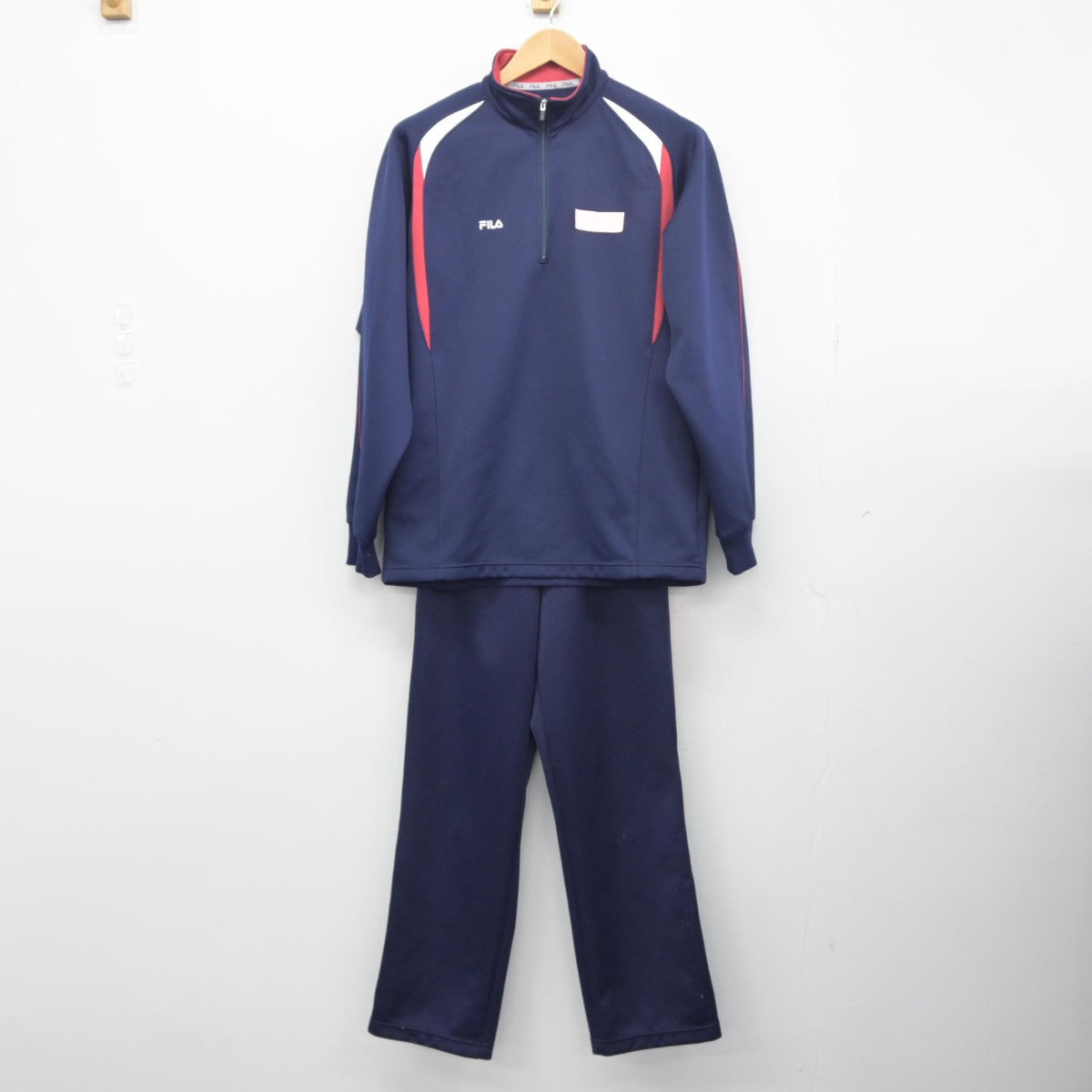 山村学園高校　ジャージ上下セット 中古】東京都 東村山高等学校 女子制服 2点（ジャージ 上