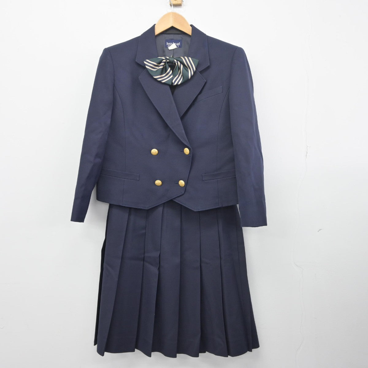 中古】青森県 青森商業高等学校 女子制服 6点（ブレザー・ベスト・ニット・スカート）sf034057 | 中古制服通販パレイド