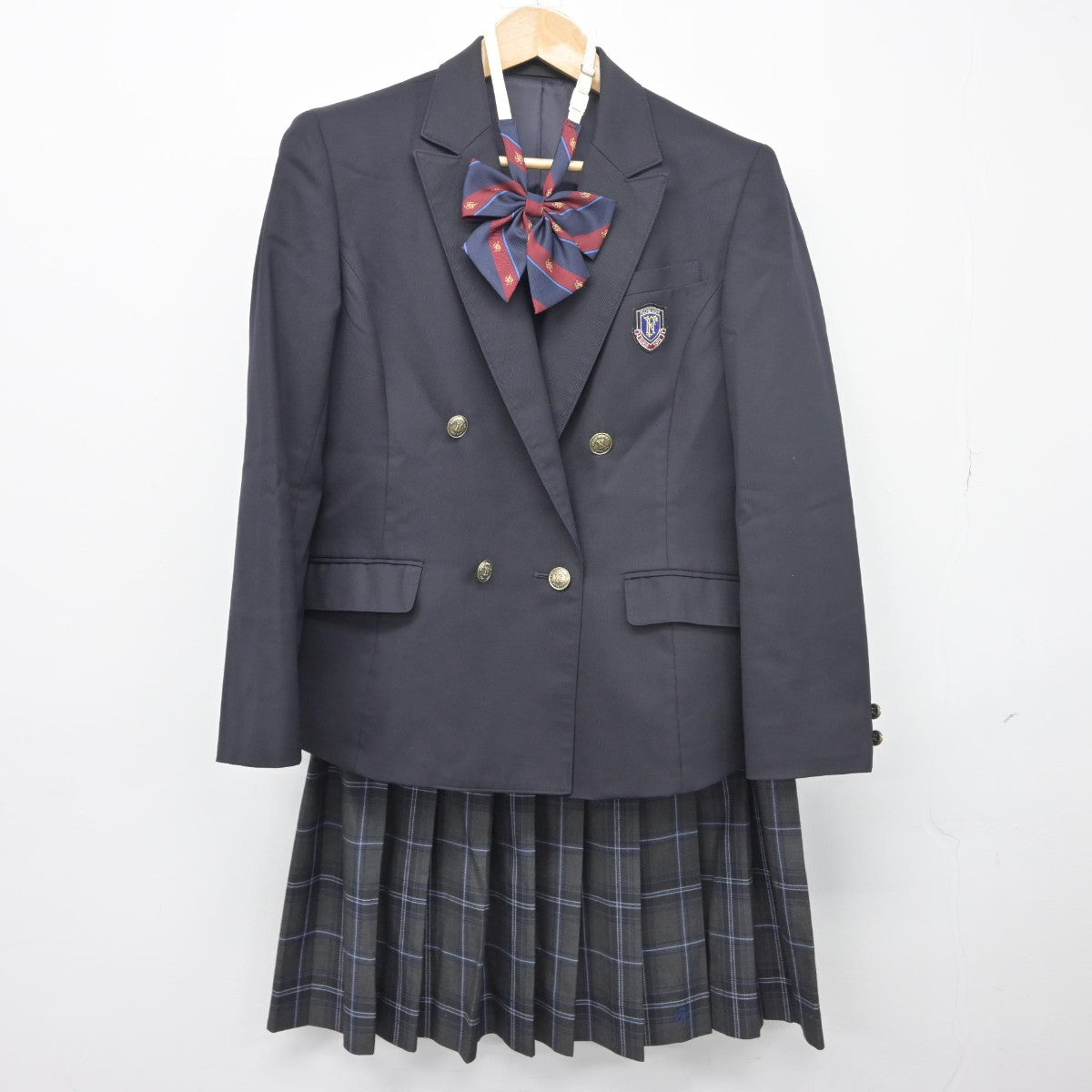 中古】東京都 府中西高等学校 女子制服 4点（ブレザー・スカート）sf034092 | 中古制服通販パレイド