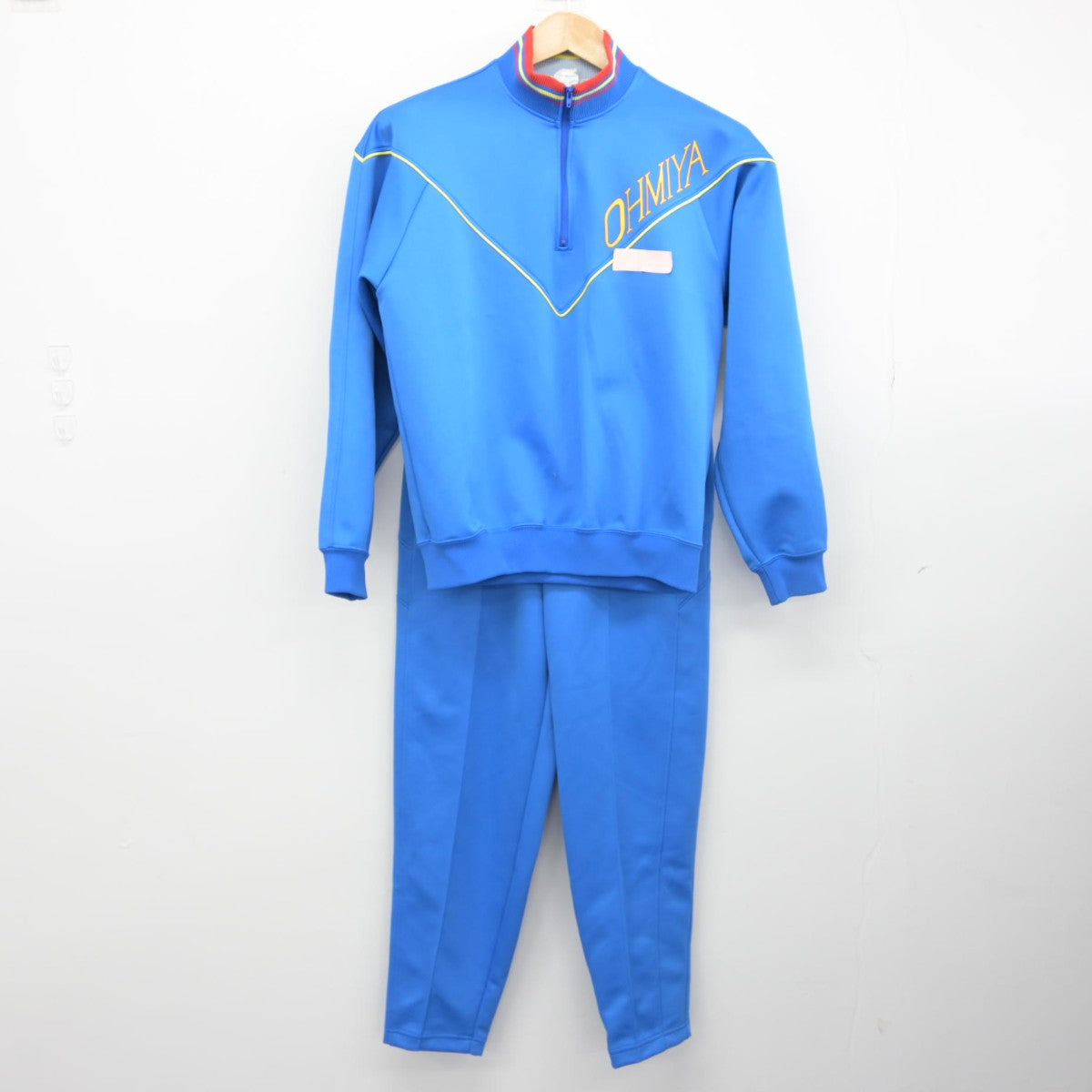 中古】宮崎県 宮崎市立大宮中学校 女子制服 3点（ジャージ 上
