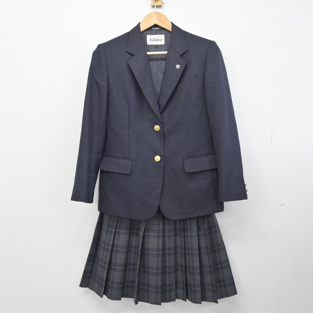 在庫正規店東京都 多摩市立和田中学校 女子制服 2点 sf001319 学生服