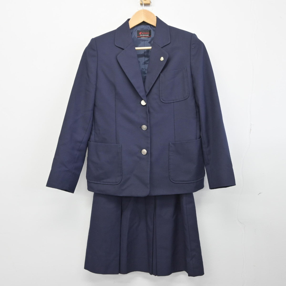 中古】神奈川県 横浜市立左近山中学校 女子制服 4点（ブレザー・スカート・ベスト）sf034495 | 中古制服通販パレイド