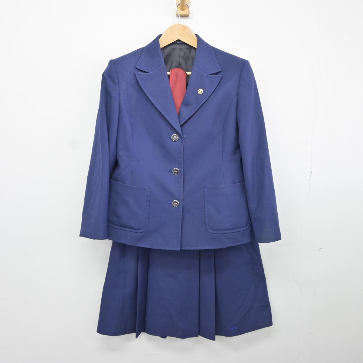 中古】広島県 福山明王台高等学校 女子制服 5点（ブレザー・ニット・スカート）sf034884 | 中古制服通販パレイド