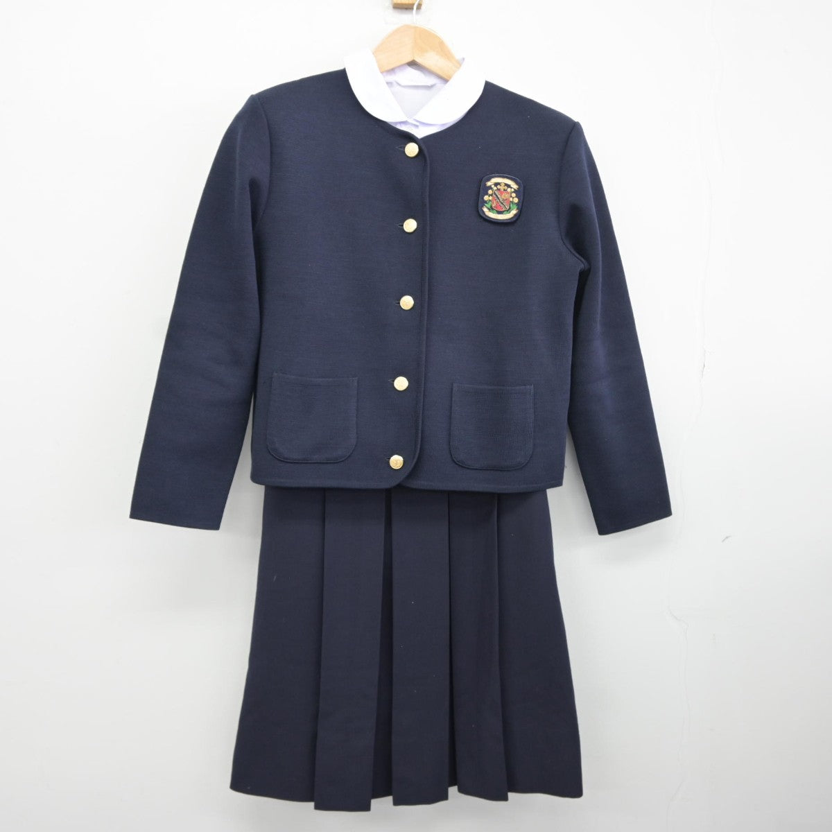 中古】福岡県 福岡雙葉小学校 女子制服 3点（ブレザー・シャツ・ジャンパースカート）sf034964 | 中古制服通販パレイド