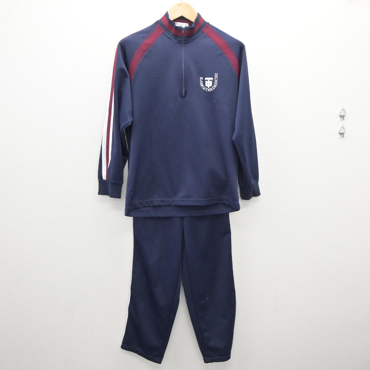 中古】徳島県 鴨島第一中学校 女子制服 3点（ジャージ 上・ジャージ 下・体操服 下）sf035487 | 中古制服通販パレイド